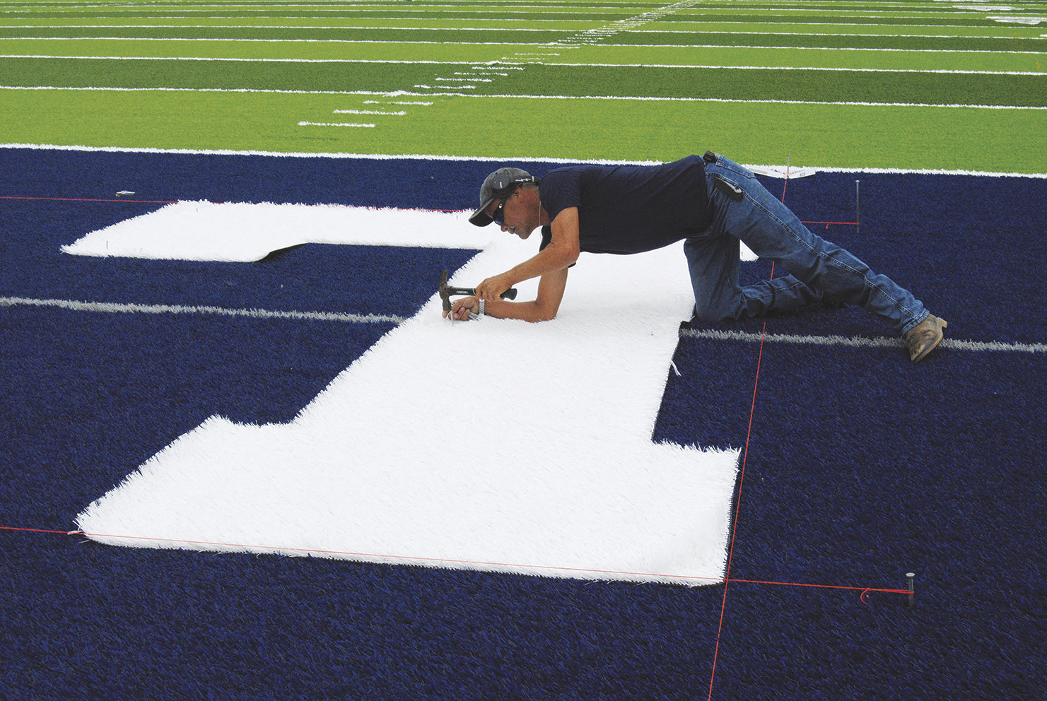 School pride on the lines